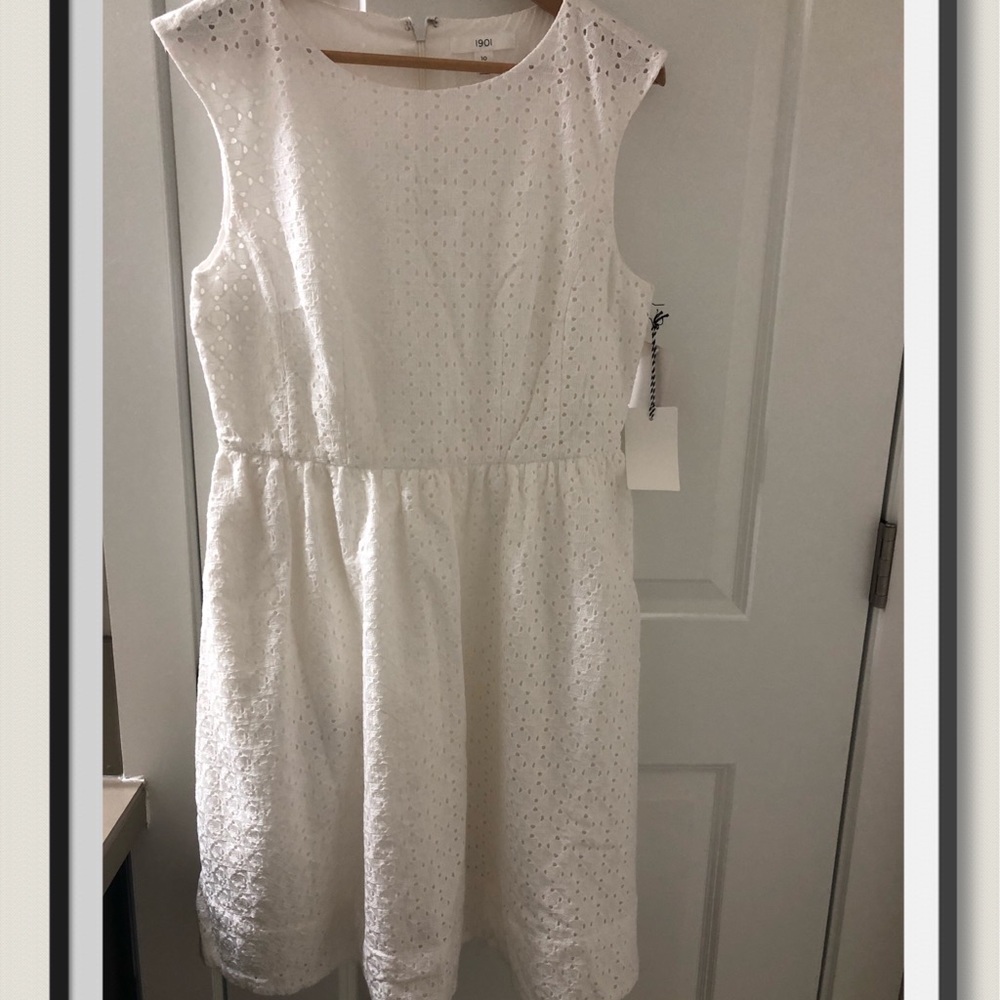 1901 White Dress